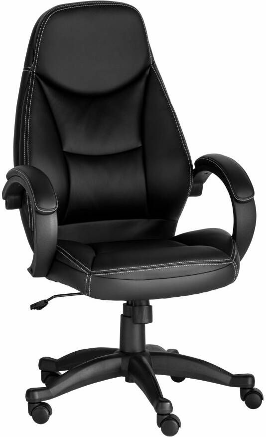 INOSIGN Bureaustoel Veronika Bureaustoel comfortabel gepolsterd kunstleer