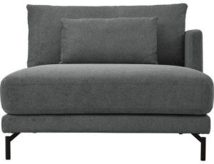 INOSIGN Chaise-longue Tarek met losse rugkussens