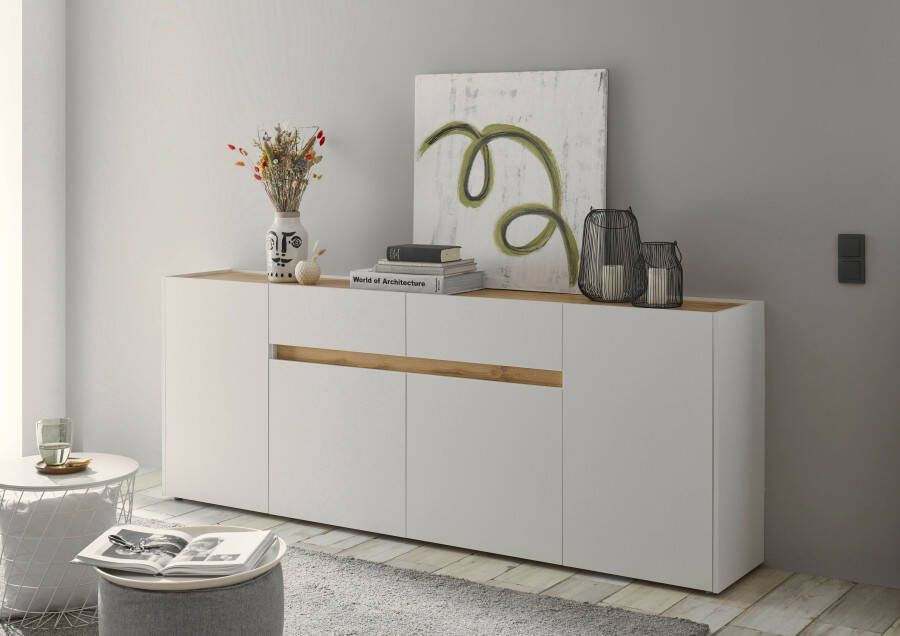 INOSIGN Dressoir City Giron moderne kast commode opbergkast tijdloos modern voldoende opbergruimte veelzijdig inzetbaar