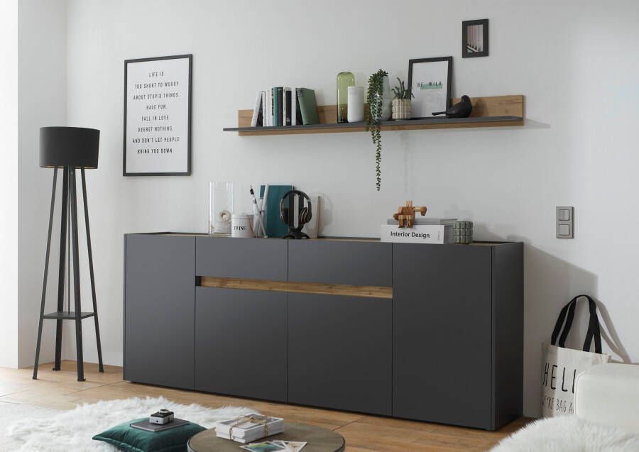 INOSIGN Dressoir City Giron moderne kast commode opbergkast tijdloos modern voldoende opbergruimte veelzijdig inzetbaar