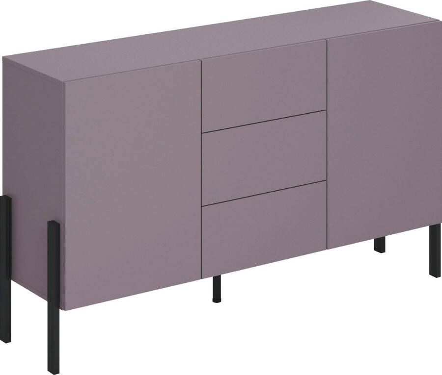 INOSIGN Dressoir Jukon Ladenkast met 2 deuren 3 lades push-to-open-functie