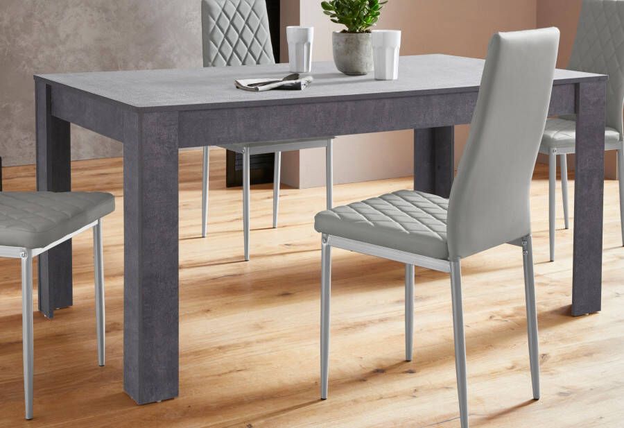 INOSIGN Eettafel Meigh TOPSELLER! van houtmateriaal breedte 160 cm