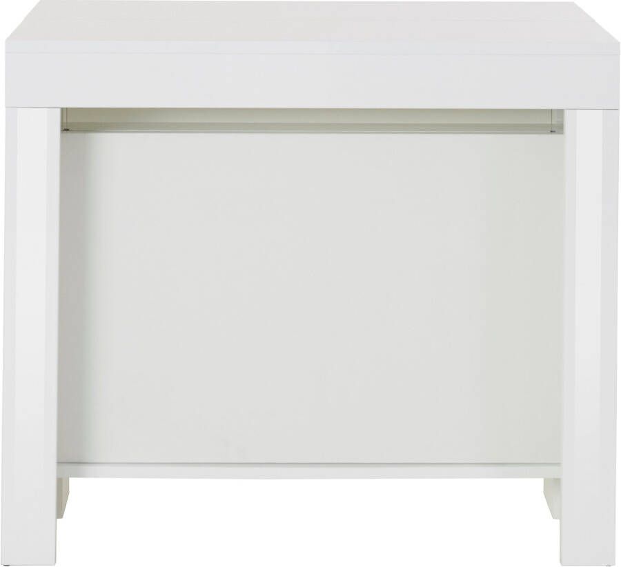 INOSIGN Eettafel Praktika keukentafel salontafel eettafel met uittrekfunctie uittrekbaar van 50 cm naar 300 cm