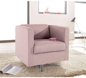 INOSIGN Fauteuil Bob draaibaar met kruisvoet