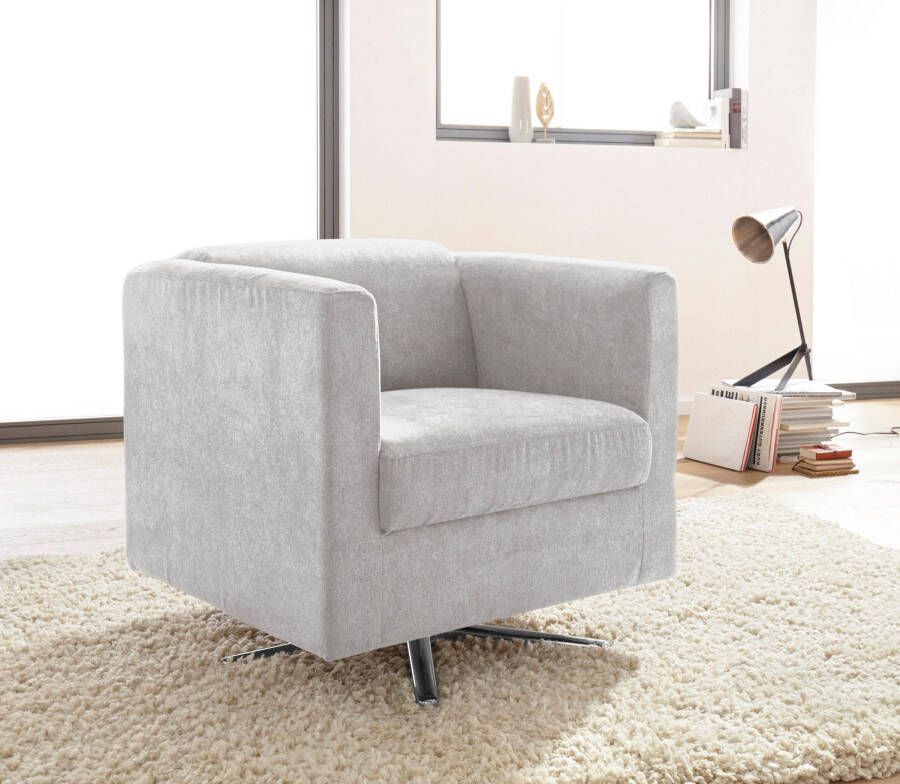 INOSIGN Fauteuil Bob Draaifauteuil Clubfauteuil en Cocktailfauteuil alles past (set)