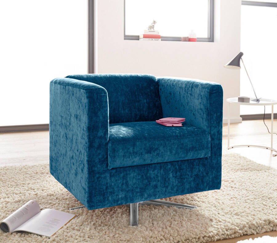 INOSIGN Fauteuil Bob Draaifauteuil Clubfauteuil en Cocktailfauteuil alles past (set)
