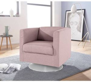 INOSIGN Fauteuil Bob draaibaar met plaatvoet