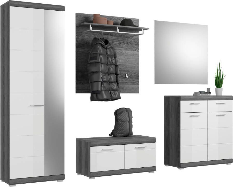 INOSIGN Halmeubelset SIENA breedte 272 cm 5-delige set individueel verstelbaar (complete set 3-delig)