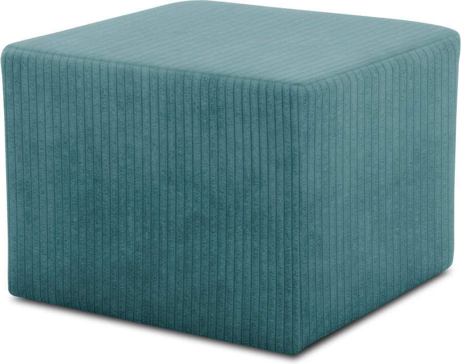 INOSIGN Hocker Jadelyn Corduroy bekleding passend bij de slaapbank