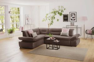 INOSIGN Hoekbank Avesa Naar keuze met arm- en slaapfunctie bxdxh: 275x211x80 cm