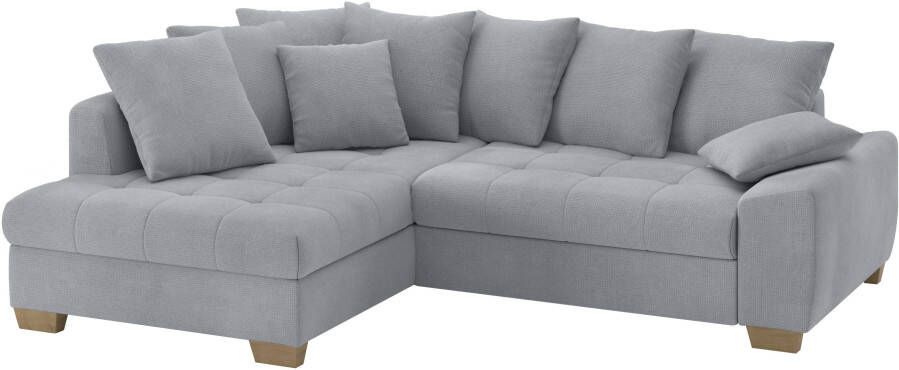 Mr. Couch INOSIGN Hoekbank NIKITA Optioneel met koudschuim EasyBett bedlade