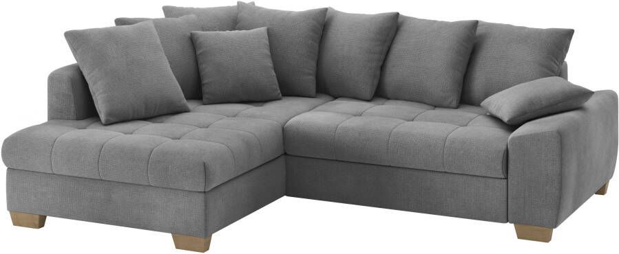 Mr. Couch INOSIGN Hoekbank NIKITA Optioneel met koudschuim EasyBett bedlade