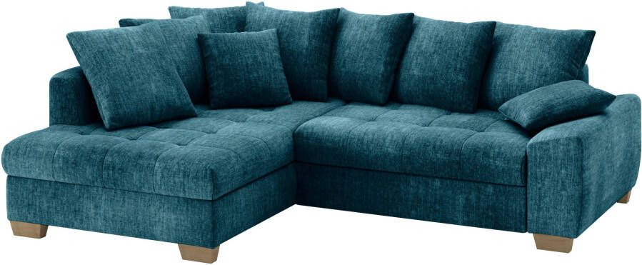 Mr. Couch INOSIGN Hoekbank NIKITA Optioneel met koudschuim EasyBett bedlade