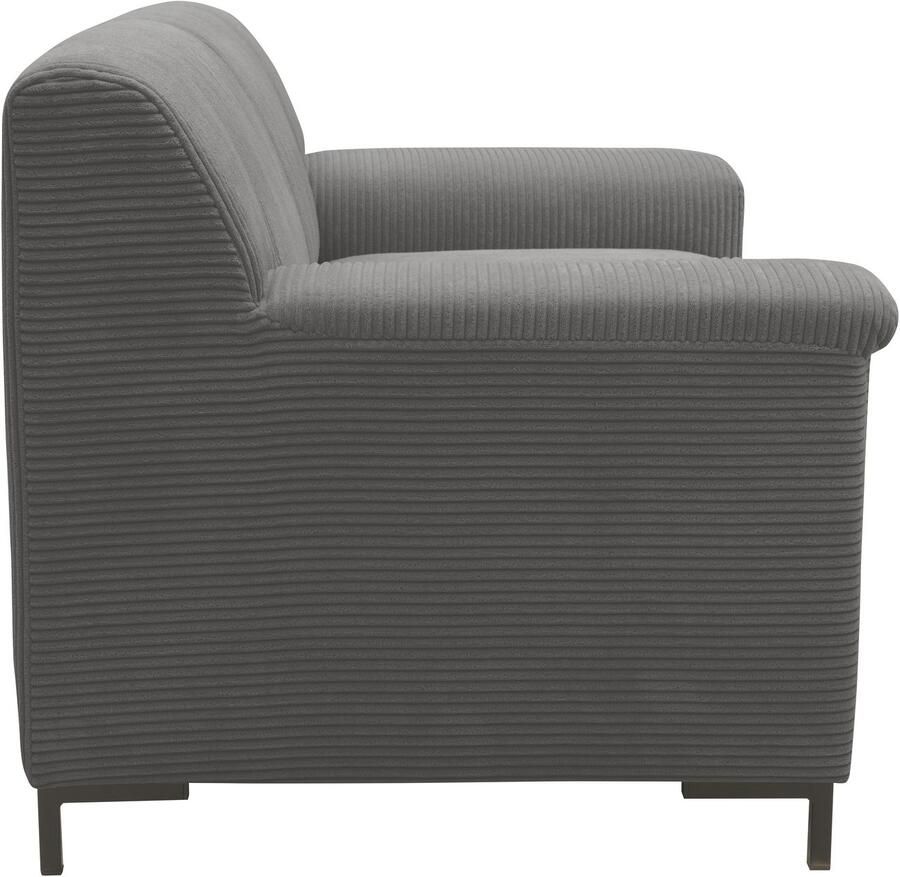 INOSIGN 1 5-zits Jamie 2 BxDxH: 144x81x76 cm ook in Cord tijdloos modern met comfortabel verend systeem