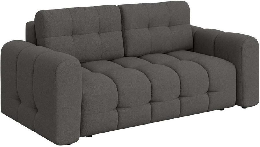 OTTO 2-zitsbank Manilla trendy stiksels 2 rugkussens B D H 195 107 91 cm met golfondersteuning in verschillende materialen en kleuren