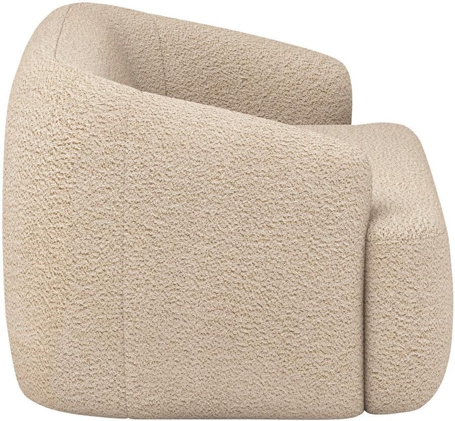 INOSIGN 2-zitsbank Nergal eenpersoonsbank organisch design Breedte 177cm Modern ontwerp eenvoudige uitstraling stijlvolle blikvanger in de woonkamer