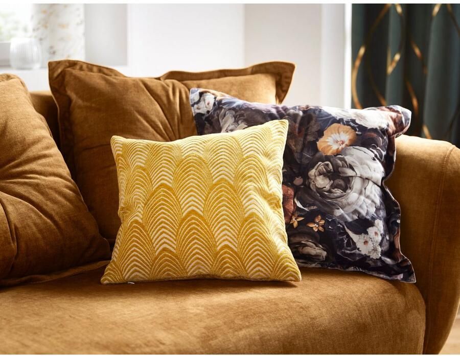 INOSIGN 3-zitsbank Baggio Sierkussen inclusief