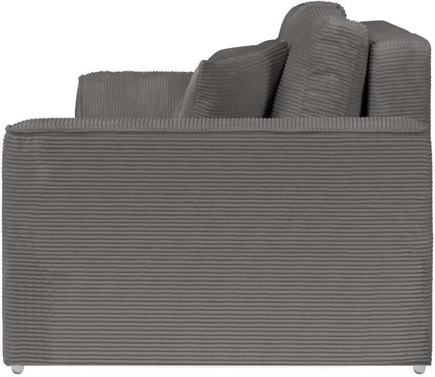 INOSIGN 2-zitsbank BEATRICE verkrijgbaar in trendy stofopties B D H: 143 73 92 cm In hoogwaardige afwerking incl. 2 grote sierkussens in de kleur van de romp