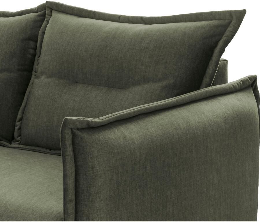 INOSIGN 2-zitsbank LAZIO inclusief 1 stuks reversible- en 1 stuks sierkussen