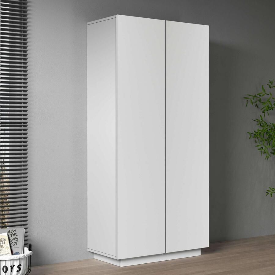INOSIGN Archiefkast Essential Multifunctionele kast Bureaukast met 2 deuren & verstelbare legplanken hoogte 86 of 166 cm made in italy