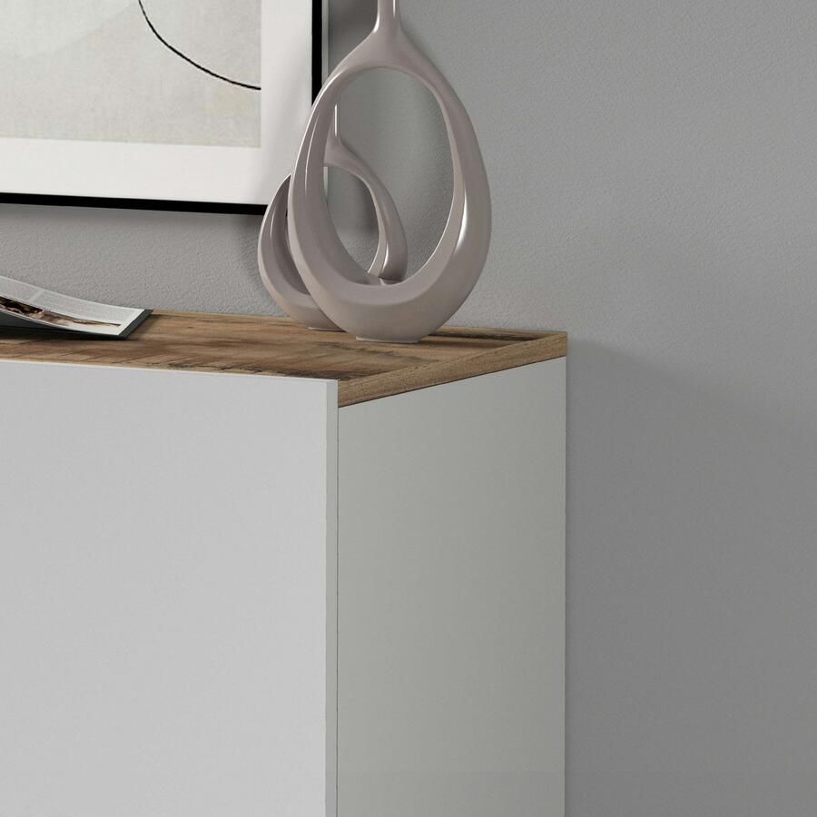 INOSIGN Archiefkast Sunrise Archiefkast Multifunctionele kast Bureaukast met 2 deuren & 2 vakken breedte 79 2 cm gemaakt in italië