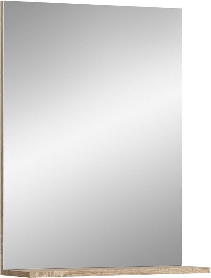 INOSIGN Badspiegel Siena breedte 60 cm 1 legplank hoogwaardig spiegelglas in verschillende kleuren verkrijgbaar badkamermeubels spiegel badkamer
