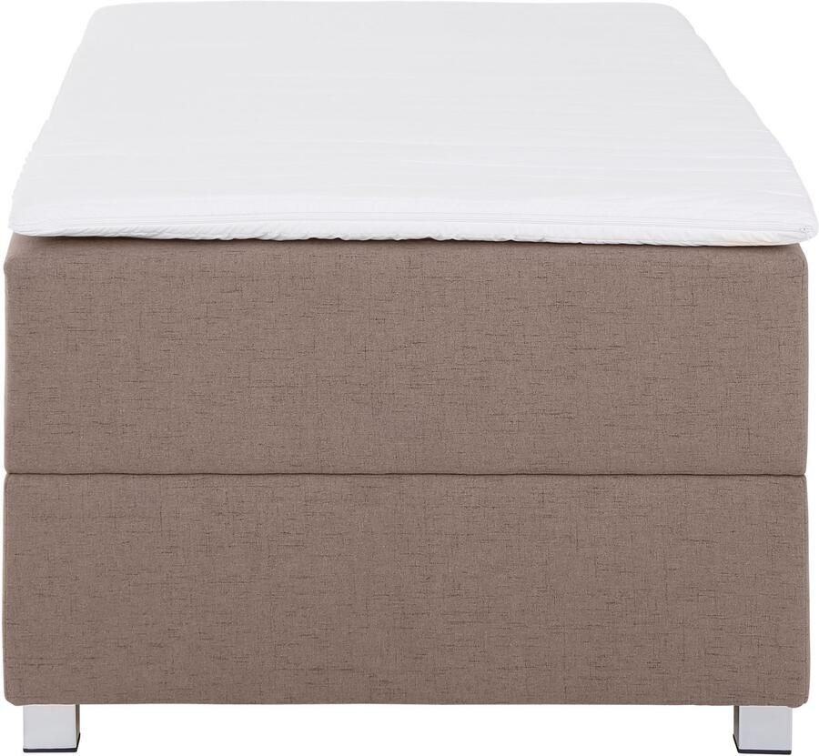 INOSIGN Boxspring Alexis zonder hoofdbord ideaal voor ruimtes met schuine plafonds in 4 breedten