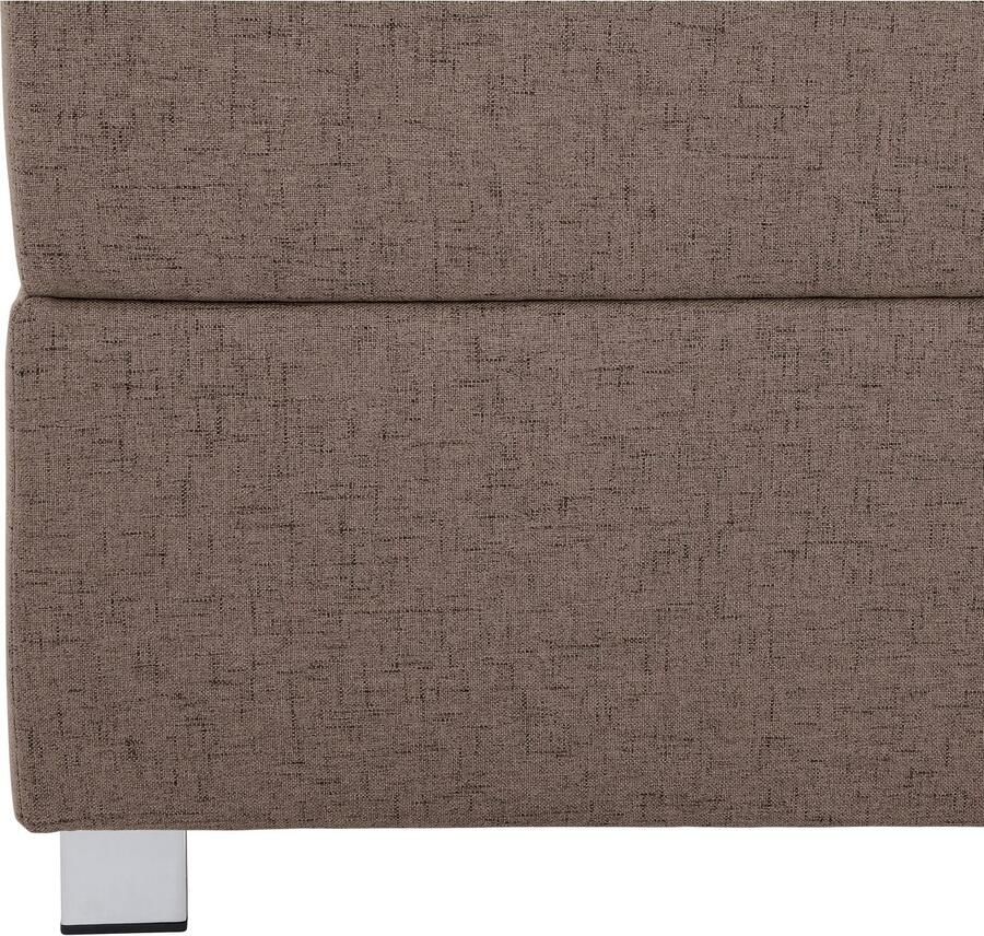 INOSIGN Boxspring Alexis zonder hoofdbord ideaal voor ruimtes met schuine plafonds in 4 breedten