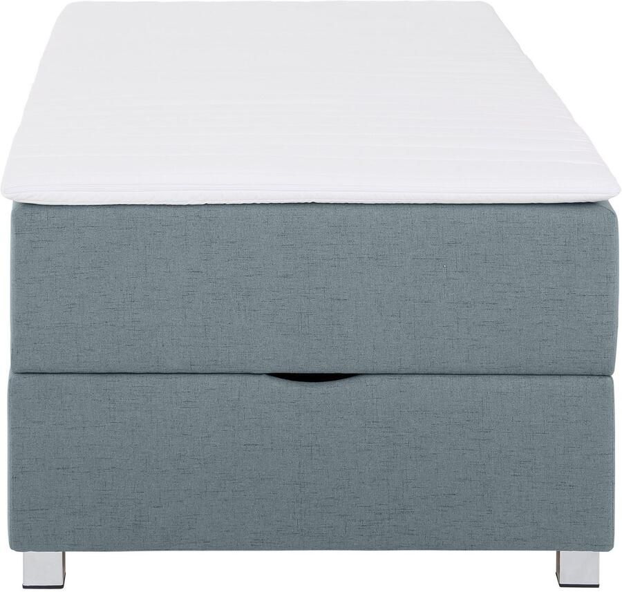 INOSIGN Boxspring Alexis zonder hoofdbord ideaal voor ruimtes met schuine plafonds in 4 breedten