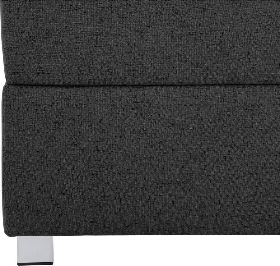 INOSIGN Boxspring Alexis zonder hoofdbord ideaal voor ruimtes met schuine plafonds in 4 breedten