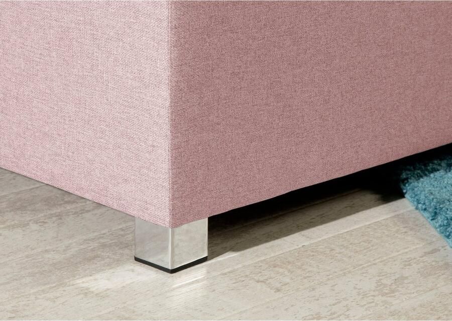 INOSIGN Boxspring Eliana incl. topmatras in 4 breedten 3 matrassoorten en 2 hardheden