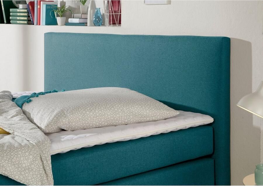 INOSIGN Boxspring Eliana incl. topmatras in 4 breedten 3 matrassoorten en 2 hardheden