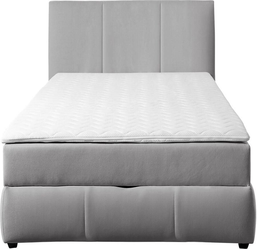 INOSIGN Boxspring Hartley incl. bedlade en topper ook in extra lengte verkrijgbaar naar keuze met bonell- of pocketveringmatras in h2 h3 of h4 verkrijgbaar