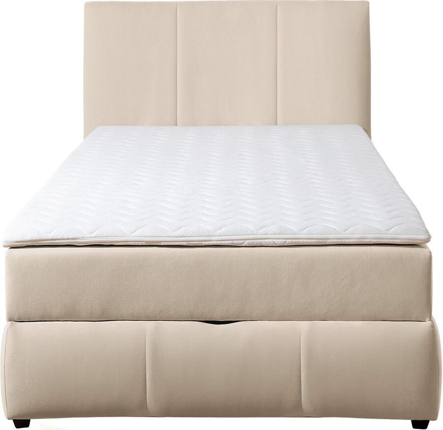 INOSIGN Boxspring Hartley incl. bedlade en topper ook in extra lengte verkrijgbaar naar keuze met bonell- of pocketveringmatras in h2 h3 of h4 verkrijgbaar