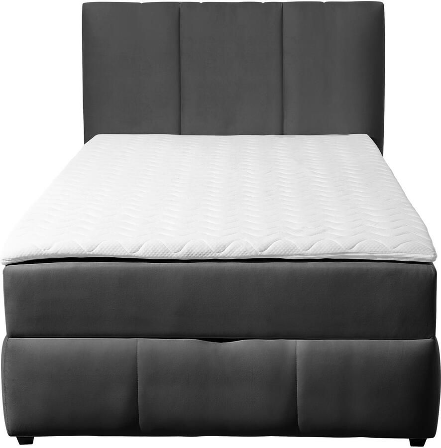 INOSIGN Boxspring Hartley incl. bedlade en topper ook in extra lengte verkrijgbaar naar keuze met bonell- of pocketveringmatras in h2 h3 of h4 verkrijgbaar