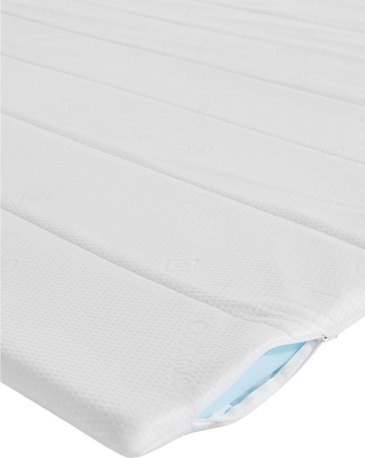 INOSIGN Boxspring Luan Laden ledverlichting en topmatras in breedte 120 cm en 180 cm