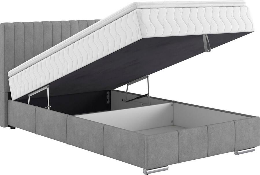 INOSIGN Boxspring Thor met bedbodem incl. matras topverkoper Topmatras en sierkussen in verschillende hardheden beschikbaar