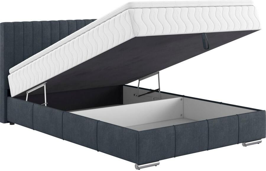 INOSIGN Boxspring Thor met bedbodem incl. matras topverkoper Topmatras en sierkussen in verschillende hardheden beschikbaar