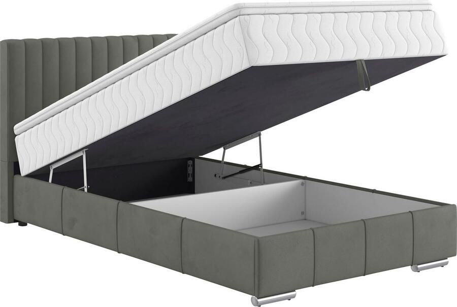 INOSIGN Boxspring Thor met bedbodem incl. matras topverkoper Topmatras en sierkussen in verschillende hardheden beschikbaar