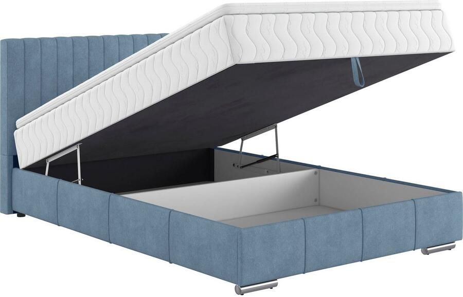 INOSIGN Boxspring Thor met bedbodem incl. matras topverkoper Topmatras en sierkussen in verschillende hardheden beschikbaar