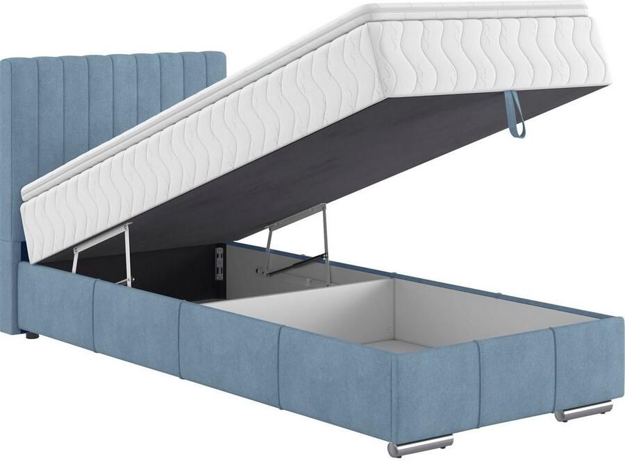 INOSIGN Boxspring Thor met bedbodem incl. matras topverkoper Topmatras en sierkussen in verschillende hardheden beschikbaar