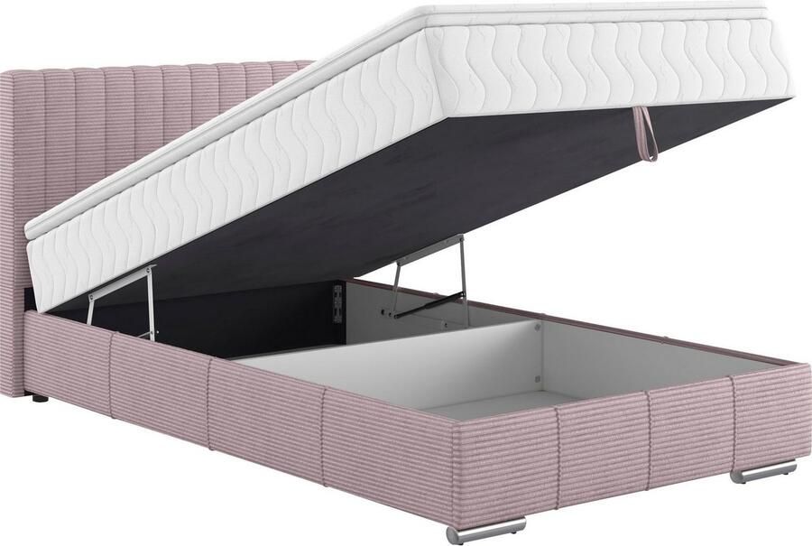 INOSIGN Boxspring Thor met bedbodem incl. matras topverkoper Topmatras en sierkussen in verschillende hardheden beschikbaar