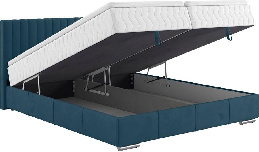 INOSIGN Boxspring Thor met bedbodem incl. matras topverkoper Topmatras en sierkussen in verschillende hardheden beschikbaar