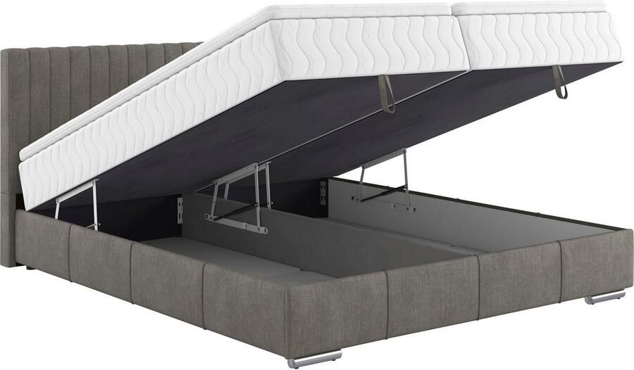 INOSIGN Boxspring Thor met bedbodem incl. matras topverkoper Topmatras en sierkussen in verschillende hardheden beschikbaar