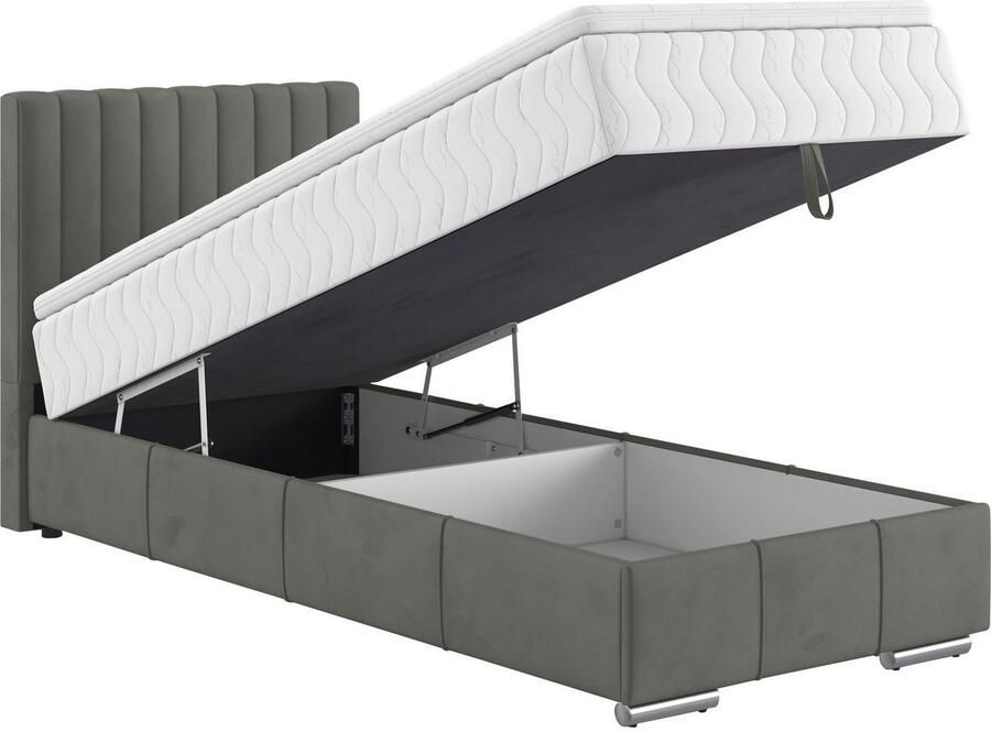 INOSIGN Boxspring Thor met bedbodem incl. matras topverkoper Topmatras en sierkussen in verschillende hardheden beschikbaar