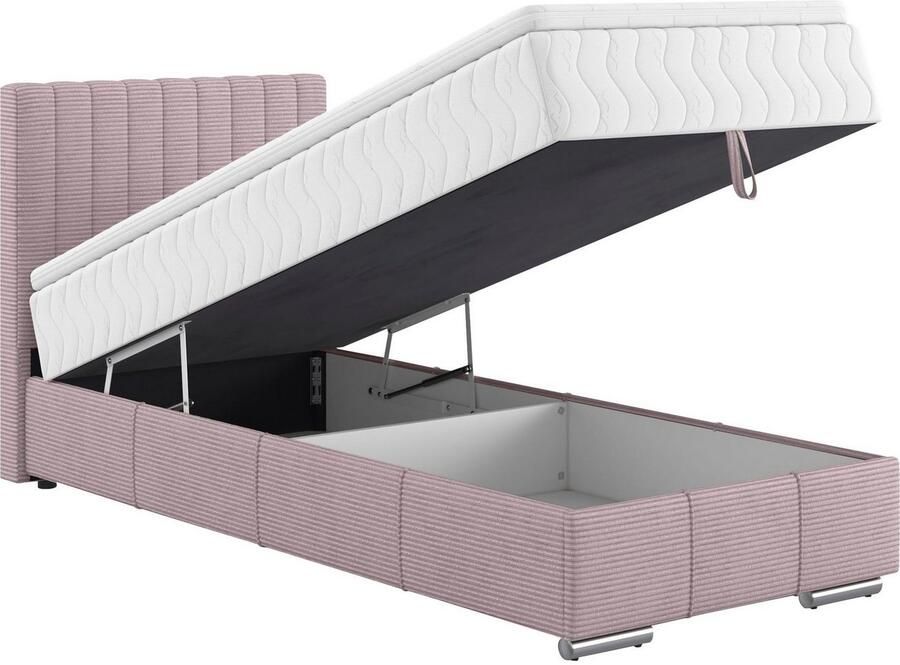 INOSIGN Boxspring Thor met bedbodem incl. matras topverkoper Topmatras en sierkussen in verschillende hardheden beschikbaar