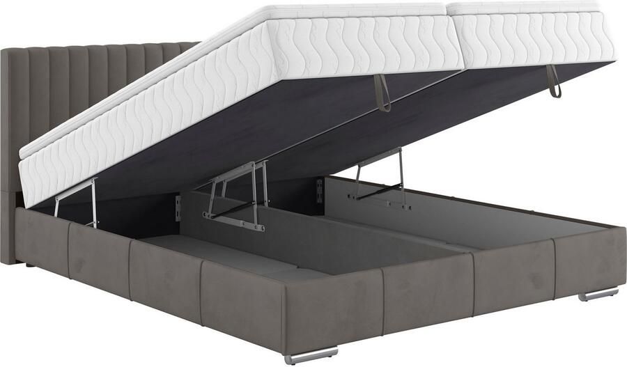 INOSIGN Boxspring Thor met bedbodem incl. matras topverkoper Topmatras en sierkussen in verschillende hardheden beschikbaar