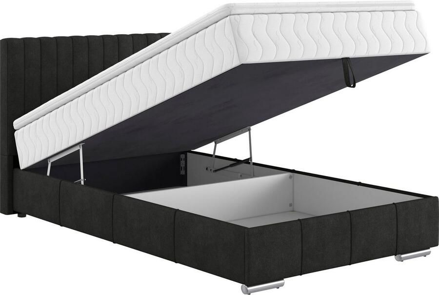 INOSIGN Boxspring Thor met bedbodem incl. matras topverkoper Topmatras en sierkussen in verschillende hardheden beschikbaar