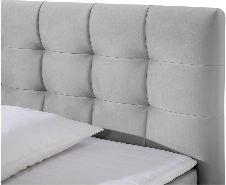 INOSIGN Boxspring Vaasa inclusief bedlade & topper xxl-uitvoering extra lengte 220 cm