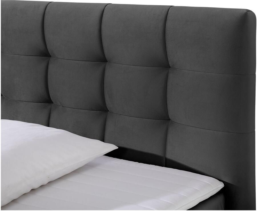 INOSIGN Boxspring Vaasa inclusief bedlade & topper xxl-uitvoering extra lengte 220 cm